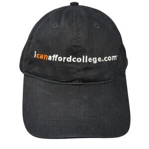 I Can Afford College Slideback Baseball Cap Black One Size Falcon Headwear Inc.